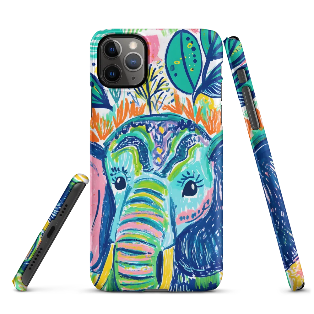 Whimsical Elephant Portrait