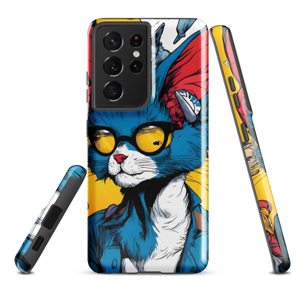Whimsical Feline Coolness
