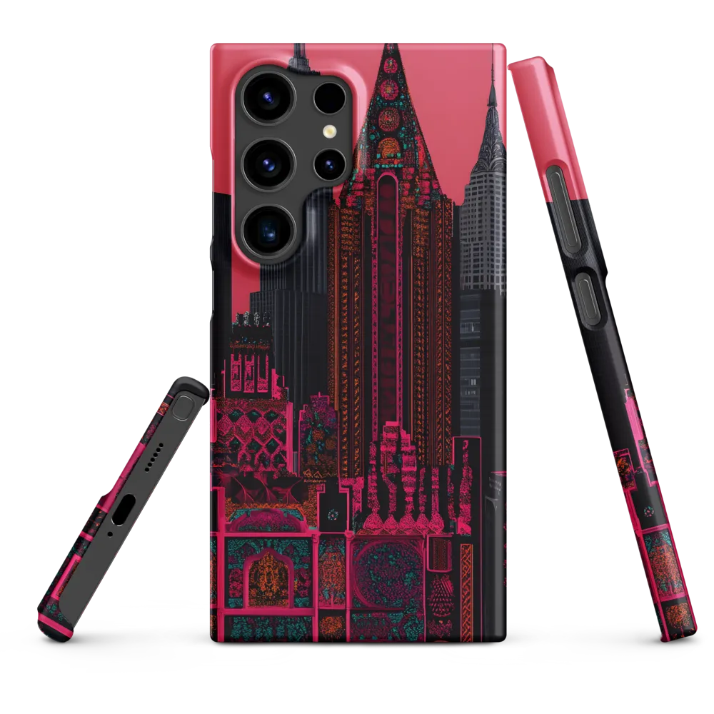 Urban Vibrance: A Digital Exploration of Skyscrapers