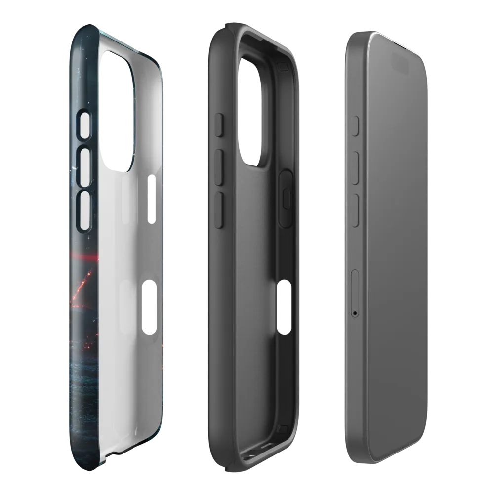 The Guardian of the Neon City | Phone Case |  16 Pro | Tough Case | Glossy