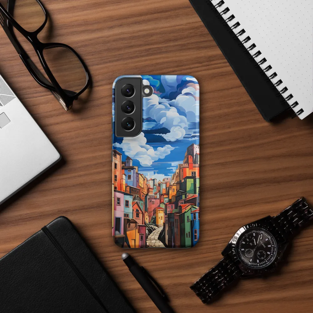 Whimsical Heights: A Vibrant Cityscape