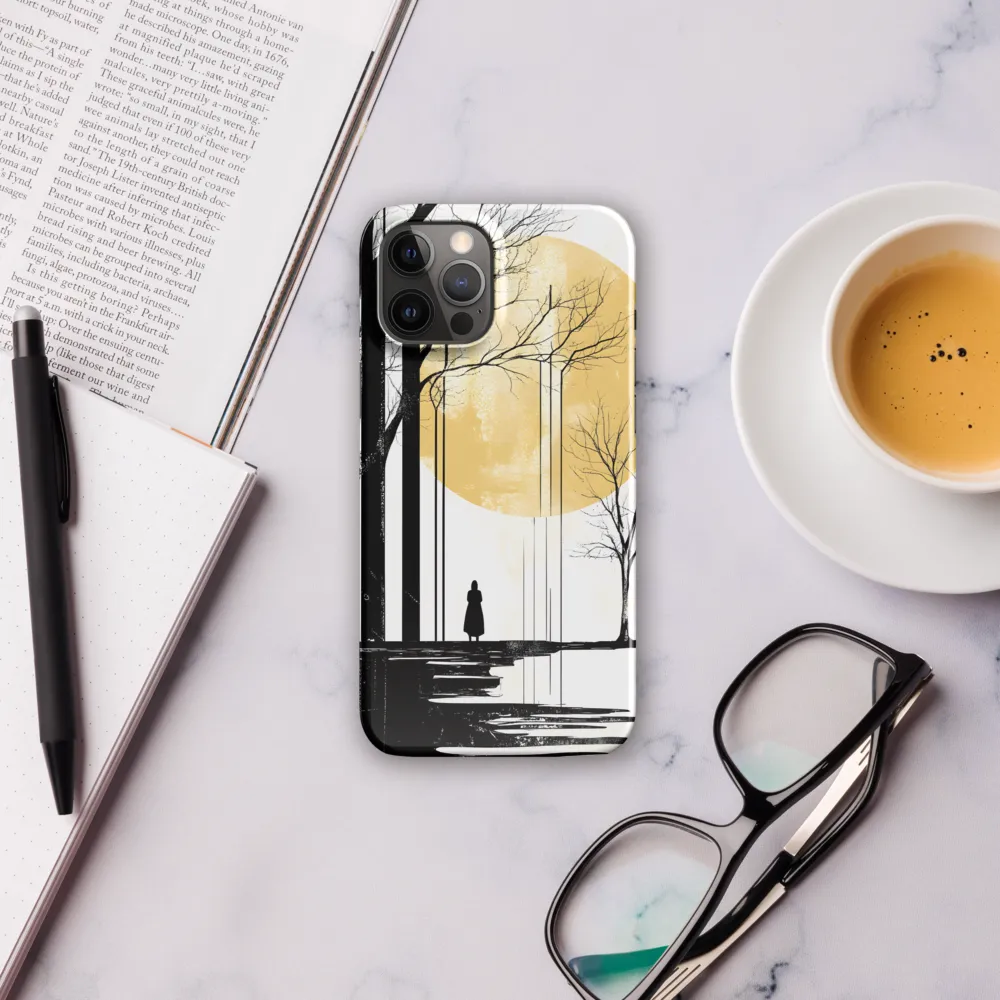 Solitude Under the Yellow Sun | Phone Case |  12 Pro Max | Snap Case | Glossy