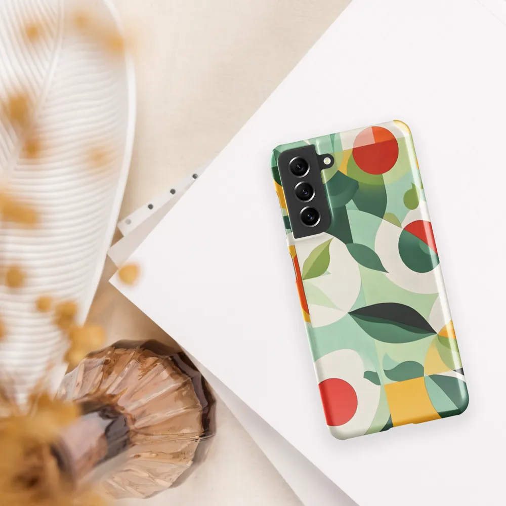 Harmony in Shapes: A Playful Abstract Design