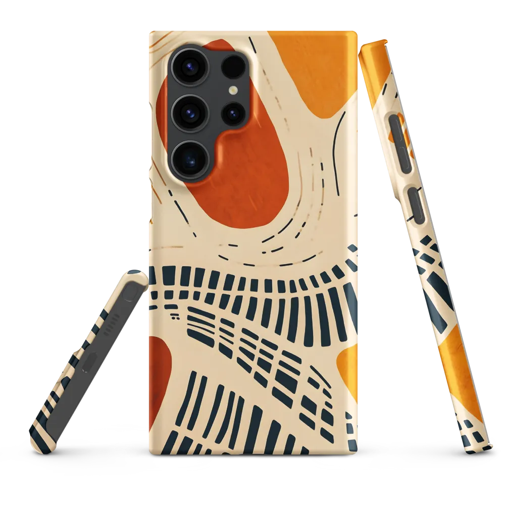 Urban Patterns in Harmony | Phone Case |  S23 Ultra | Snap Case | Matte