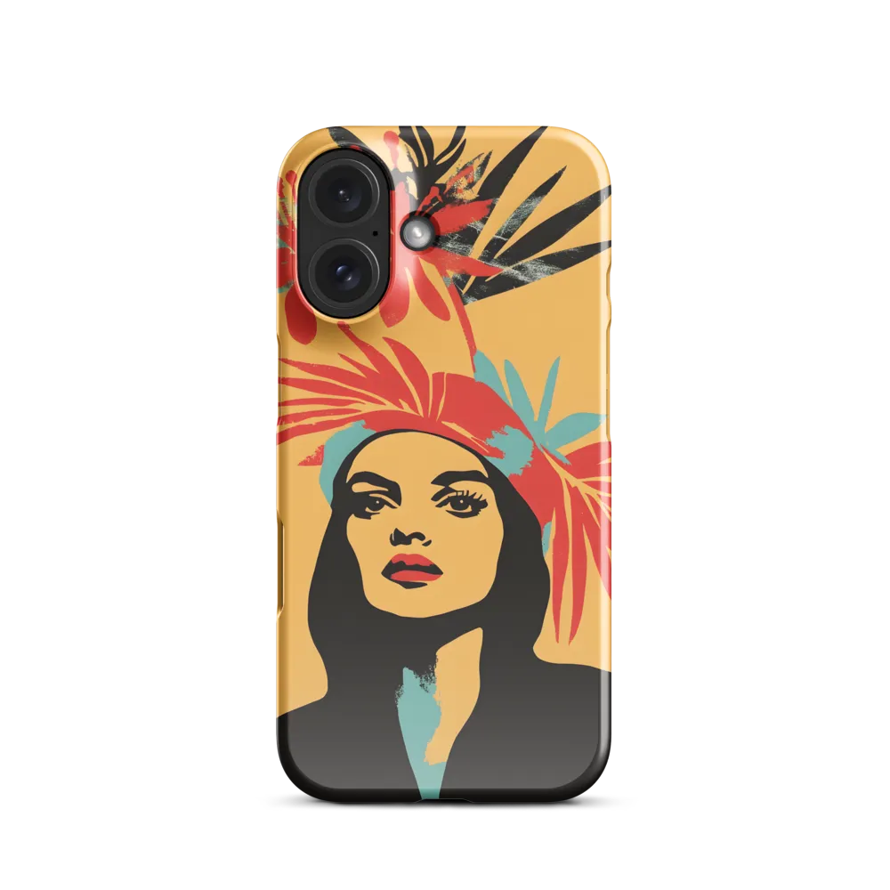 Tropical Elegance | Phone Case |  16 | Snap Case | Glossy