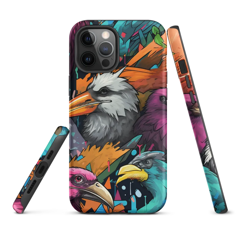 Avian Vortex: A Celebration of Color and Form