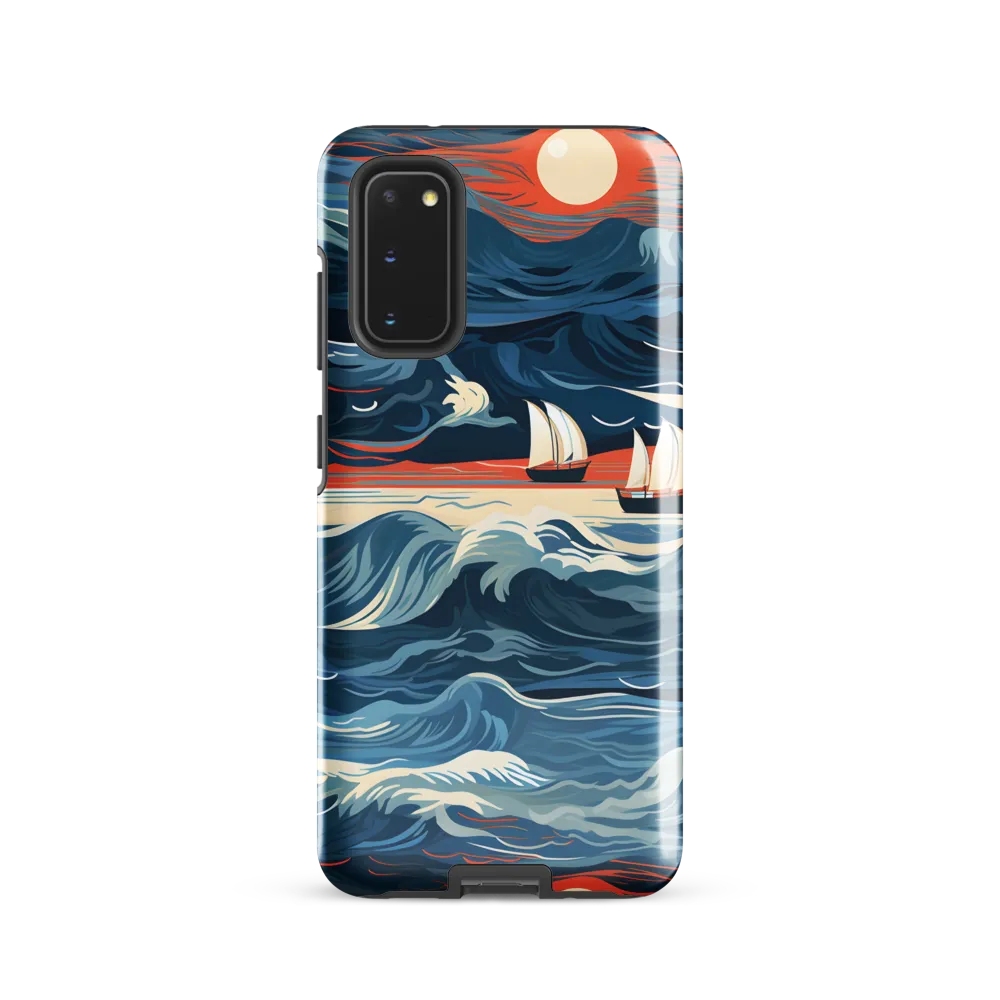Ocean Whispers: A Voyage at Dusk