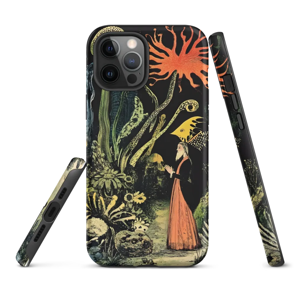 Enchanted Encounter in a Fantastical Garden