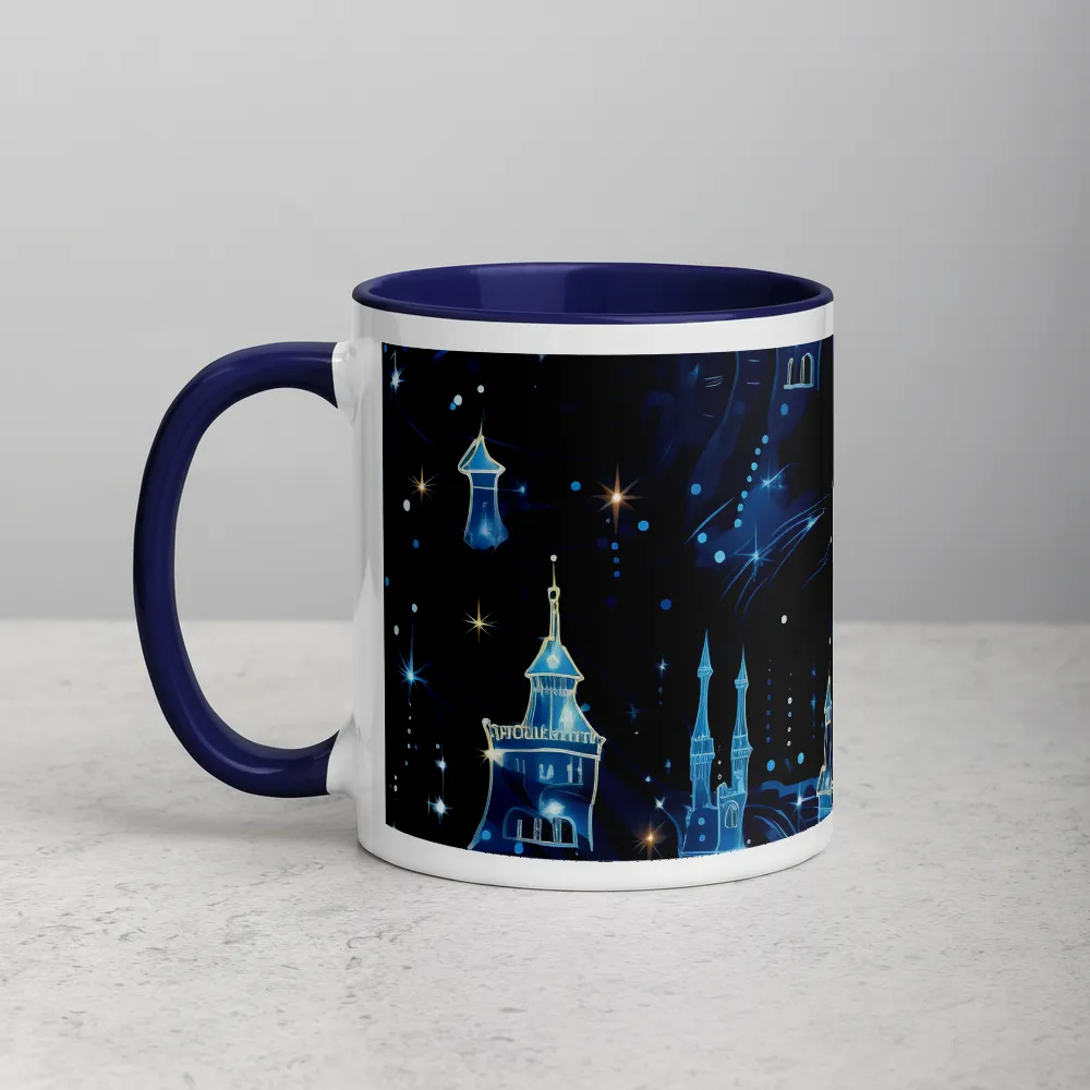 Dreamy Castles in a Starry Sky