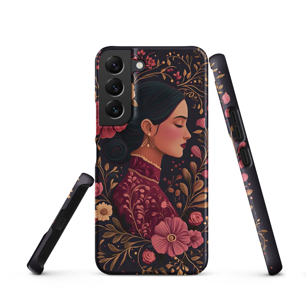 Portrait of Serenity | Phone Case |  S22 | Snap Case | Matte