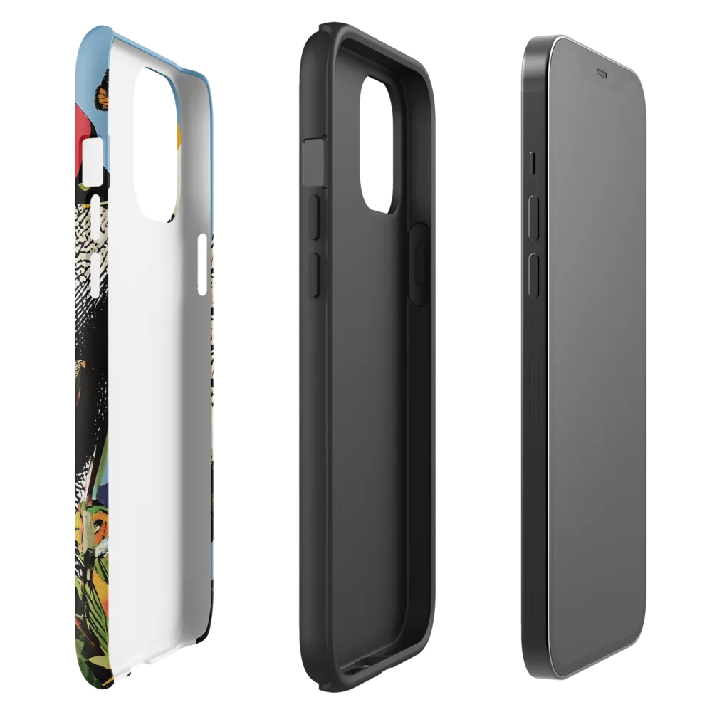 Harmony of Nature: The Elephant's Embrace | Phone Case |  12 Pro Max | Tough Case | Matte
