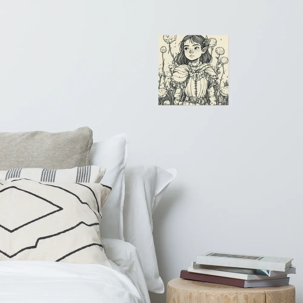 A Young Guardian of Nature | Poster | 12″×12″