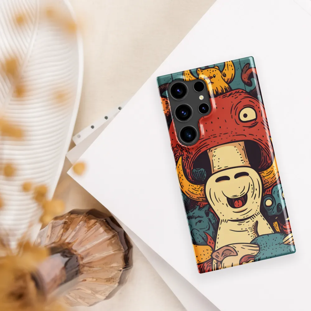 Whimsical Gathering of Creatures | Phone Case |  S24 Ultra | Snap Case | Glossy