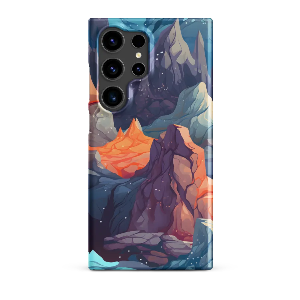 Mystical Peaks of Imagination | Phone Case |  S24 Ultra | Snap Case | Matte