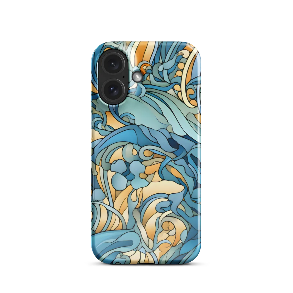 Dancing Waves of the Ocean | Phone Case |  16 | Snap Case | Glossy