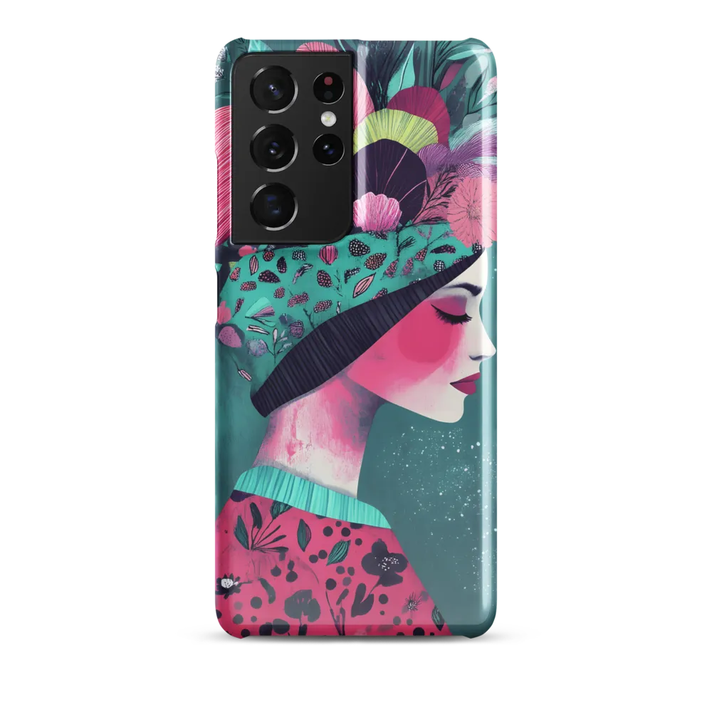 Whimsical Floral Portrait