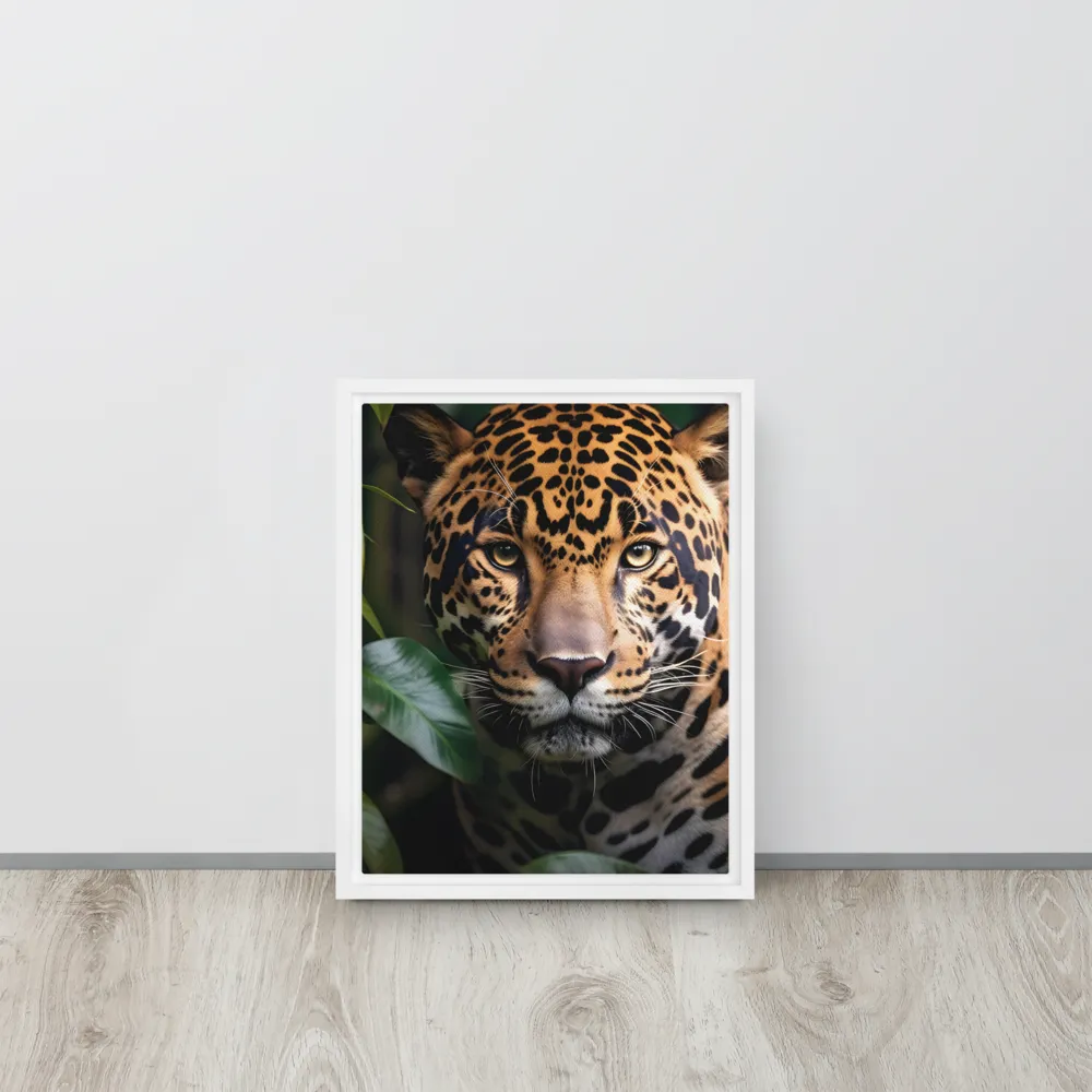 The Intensity of Nature: A Jaguar’s Gaze | Art Print