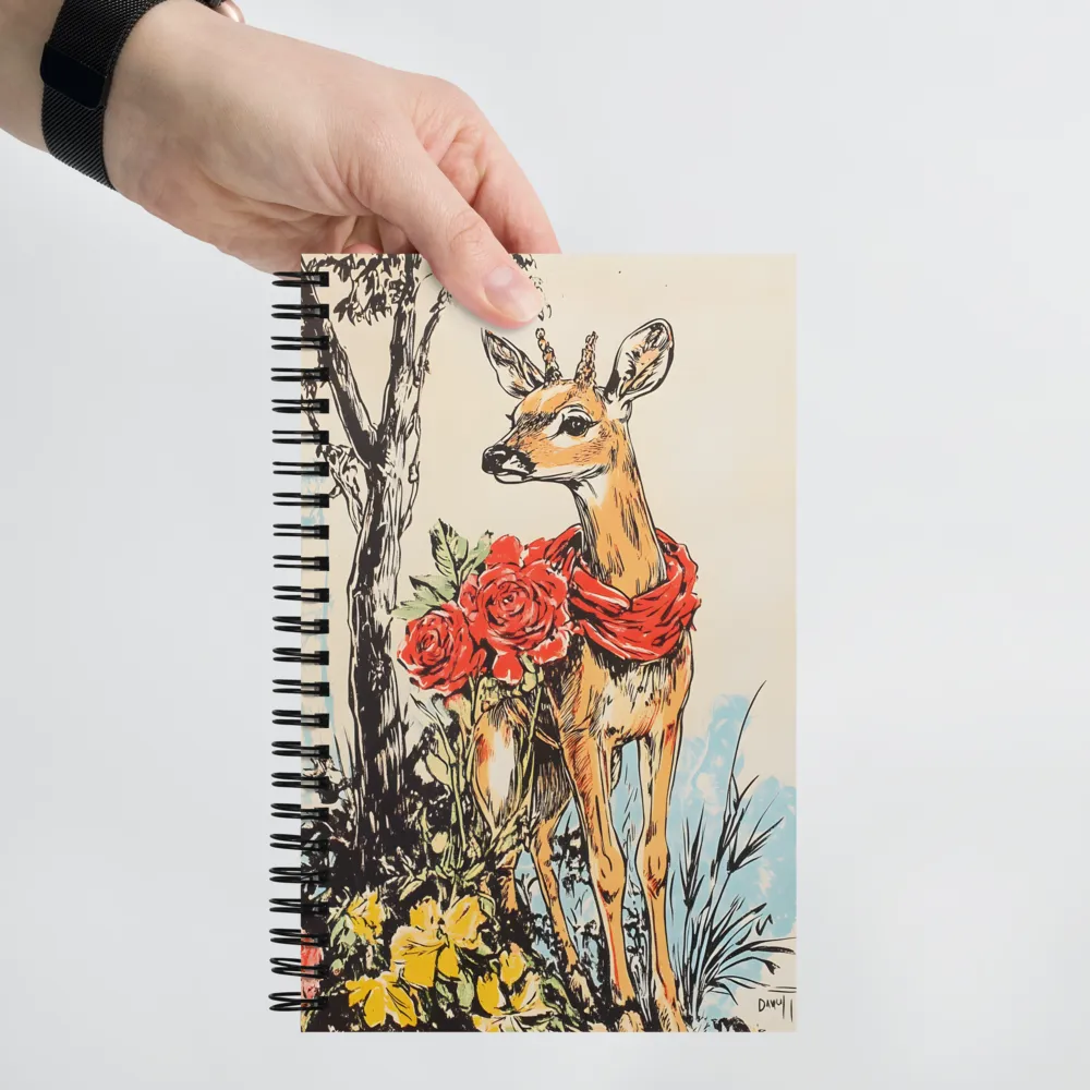 Whimsical Grace of the Forest | Spiral Notebook