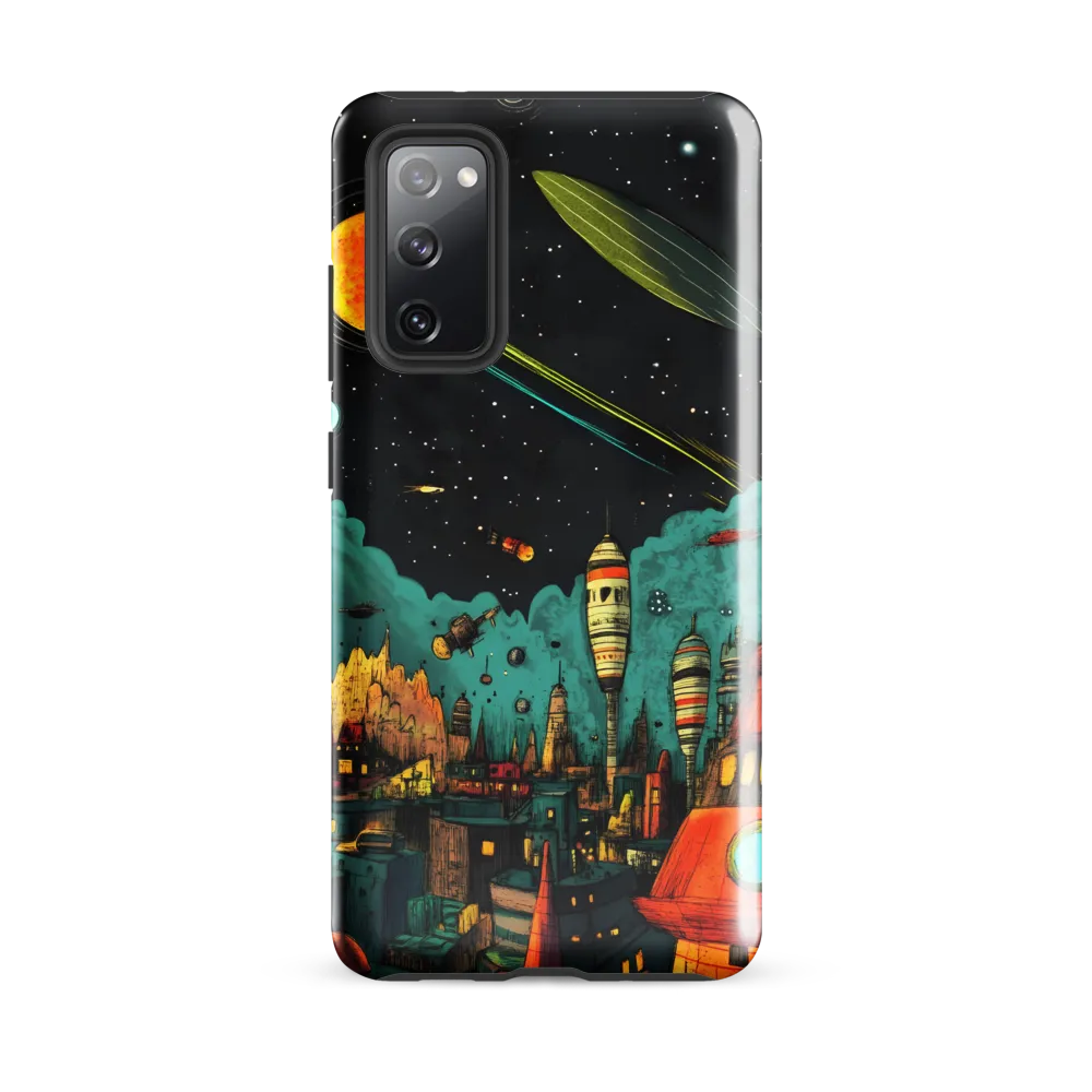Galactic Cityscape: A Journey Through Imagination