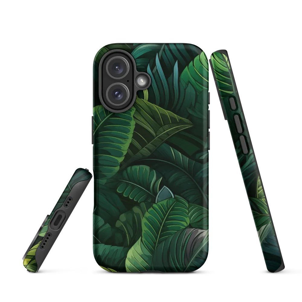 Lush Canopy: A Tropical Foliage Study
