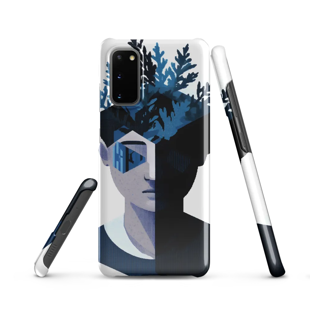 Nature's Reflection in a Surreal Portrait
