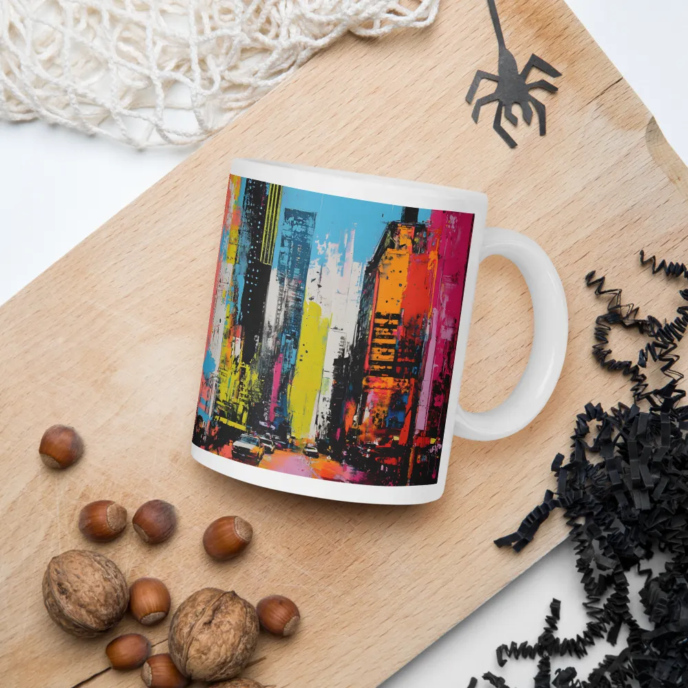 Urban Vortex of Color | Mugs | Multiple Sizes & Colors