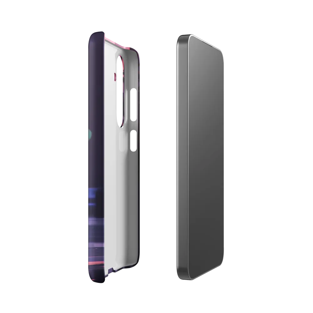 City Silhouettes at Dusk | Phone Case |  S24 | Snap Case | Matte