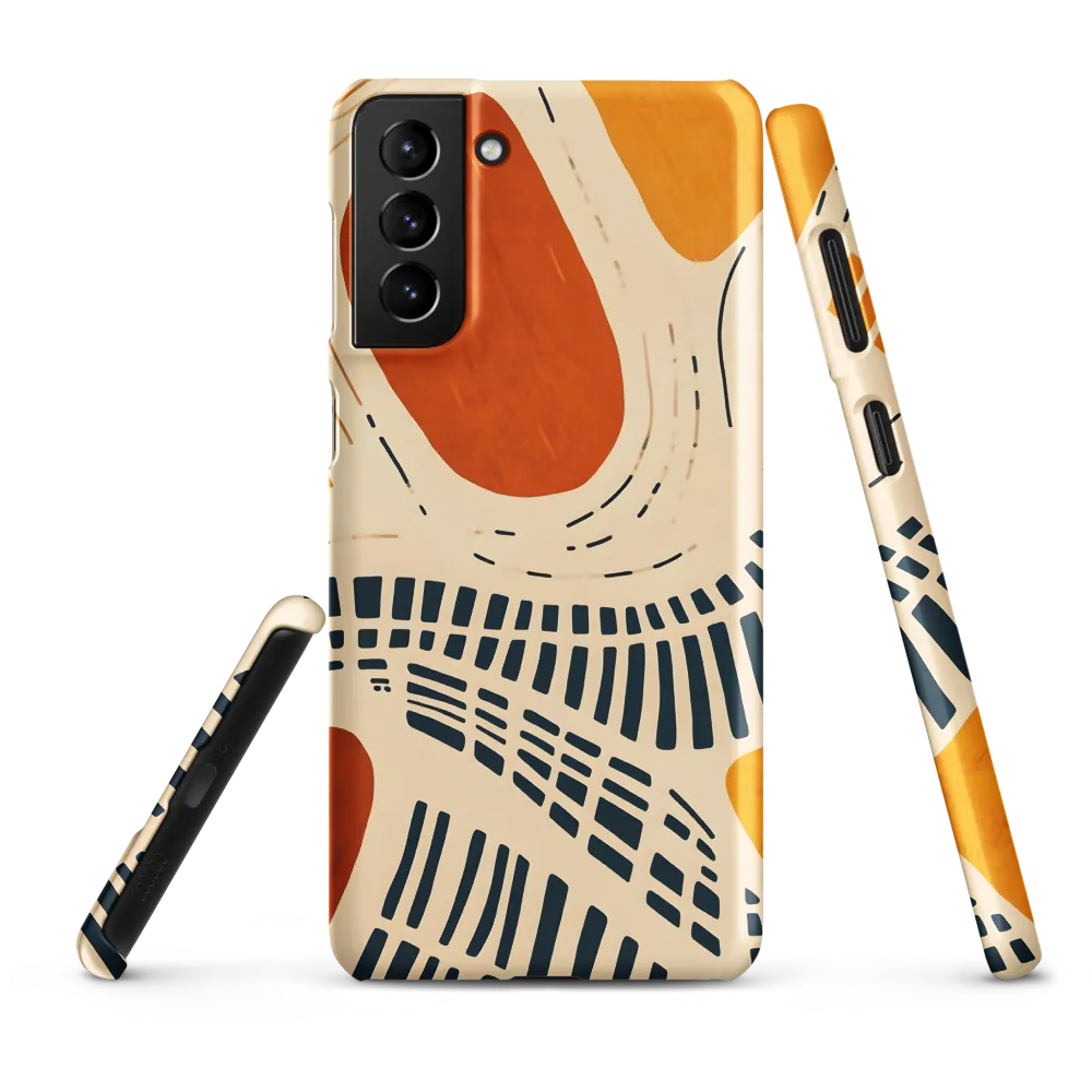 Urban Patterns in Harmony | Phone Case |  S21 Plus | Snap Case | Matte