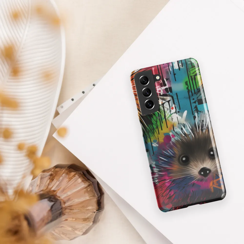 Whimsical Hedgehogs in a Kaleidoscopic Wonderland