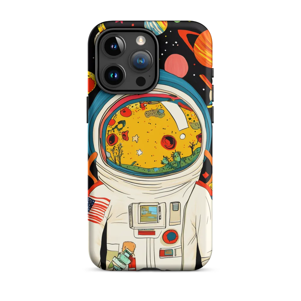 Cosmic Curiosity: Journey Within the Helmet