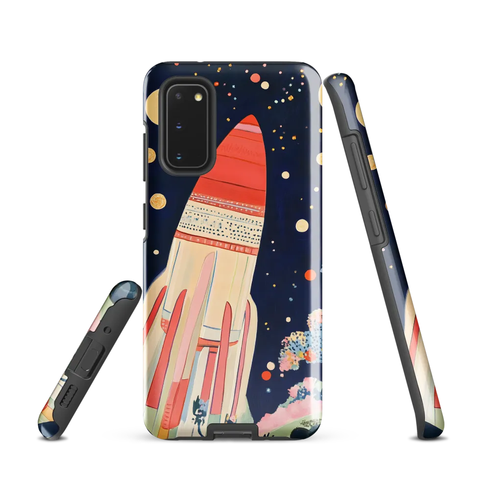 Cosmic Dreams: The Rocket's Journey