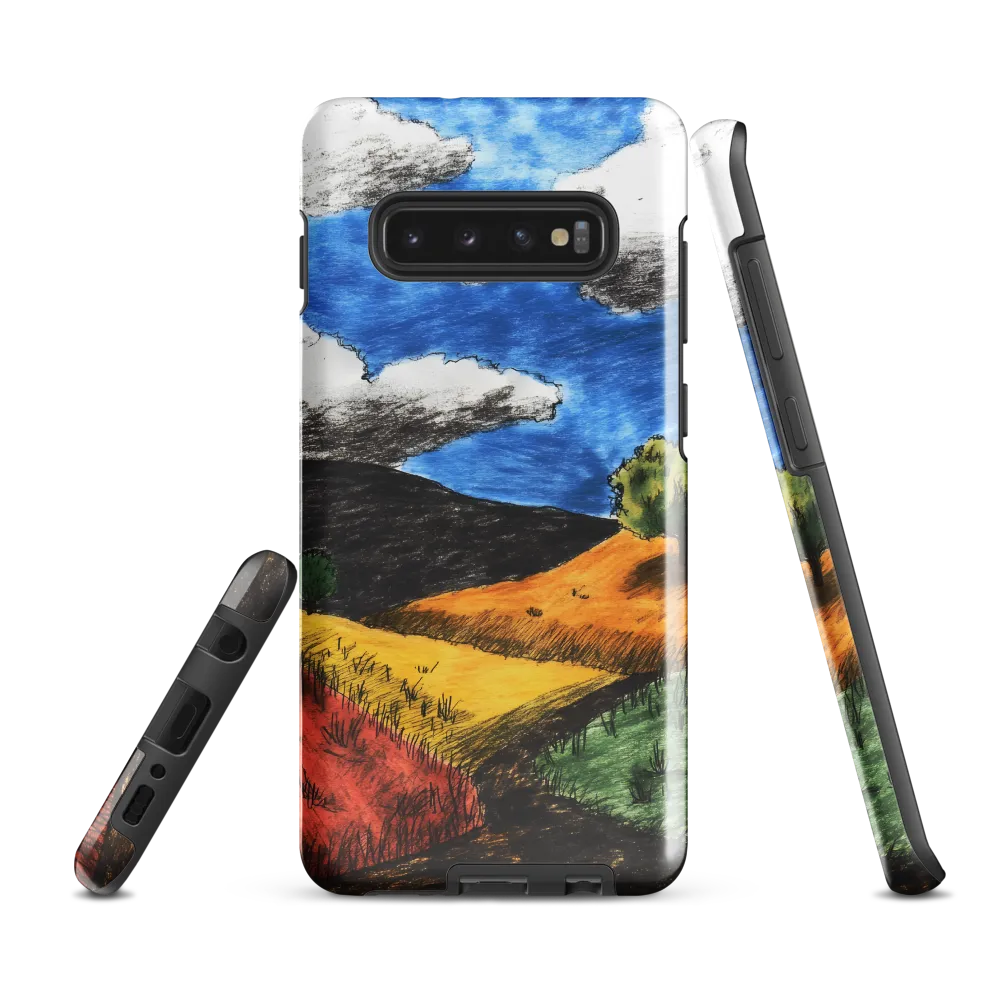 Seasons of the Hills | Phone Case |  S10 Plus | Tough Case | Glossy