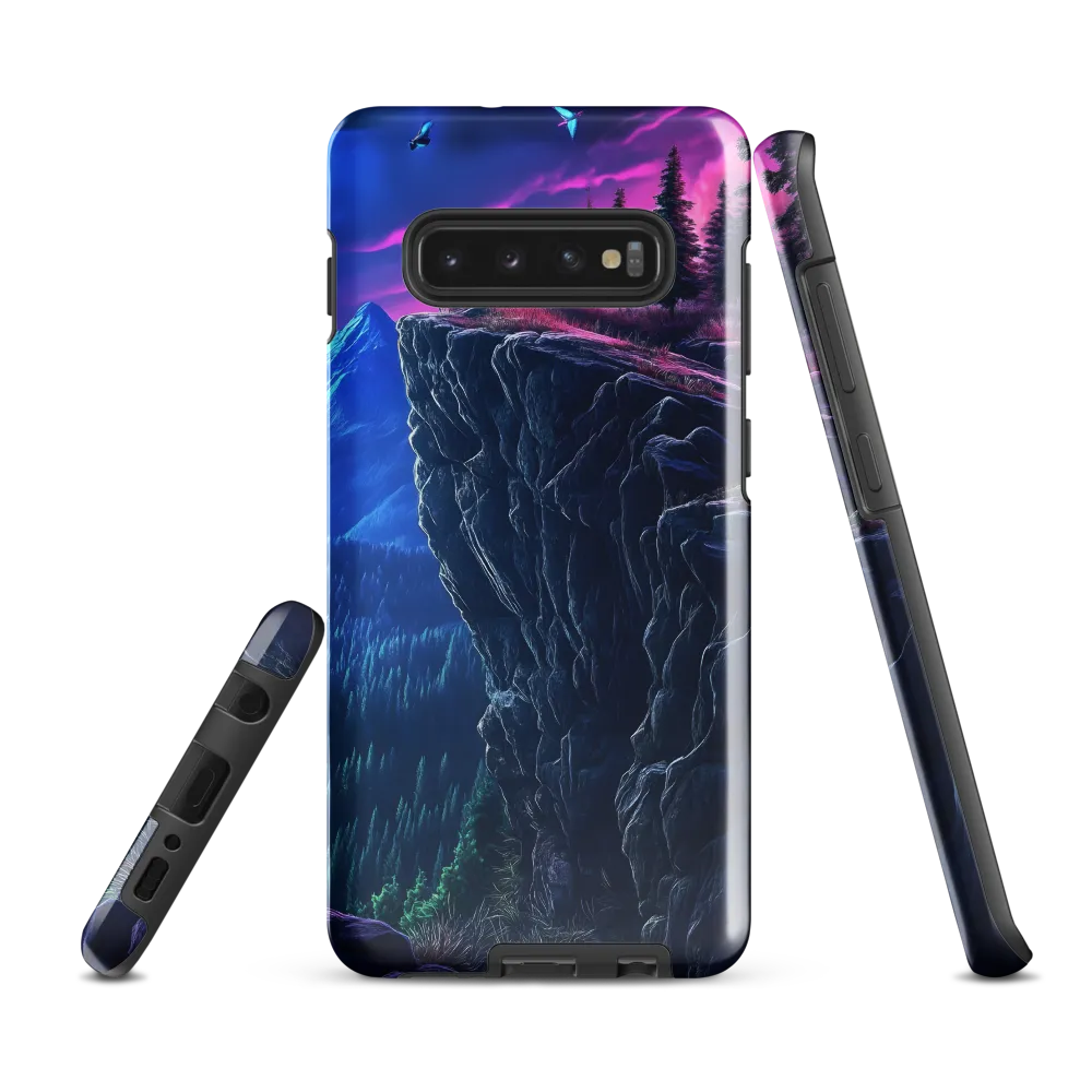 Ethereal Cliffs | Phone Case |  S10 Plus | Tough Case | Glossy