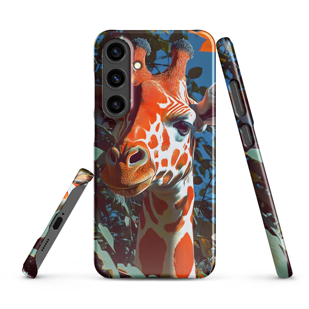 Giraffe in the Lush Canopy