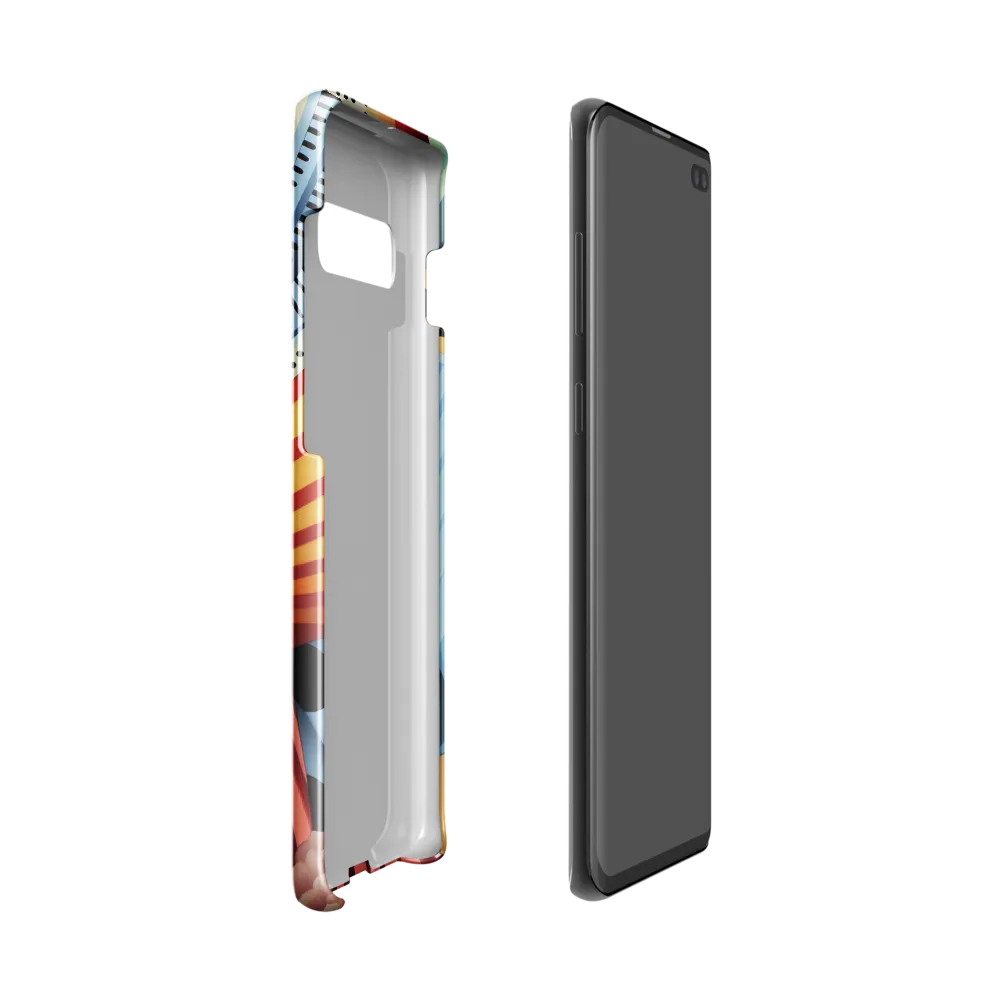 Symphony of Shapes | Phone Case |  S10 | Snap Case | Glossy