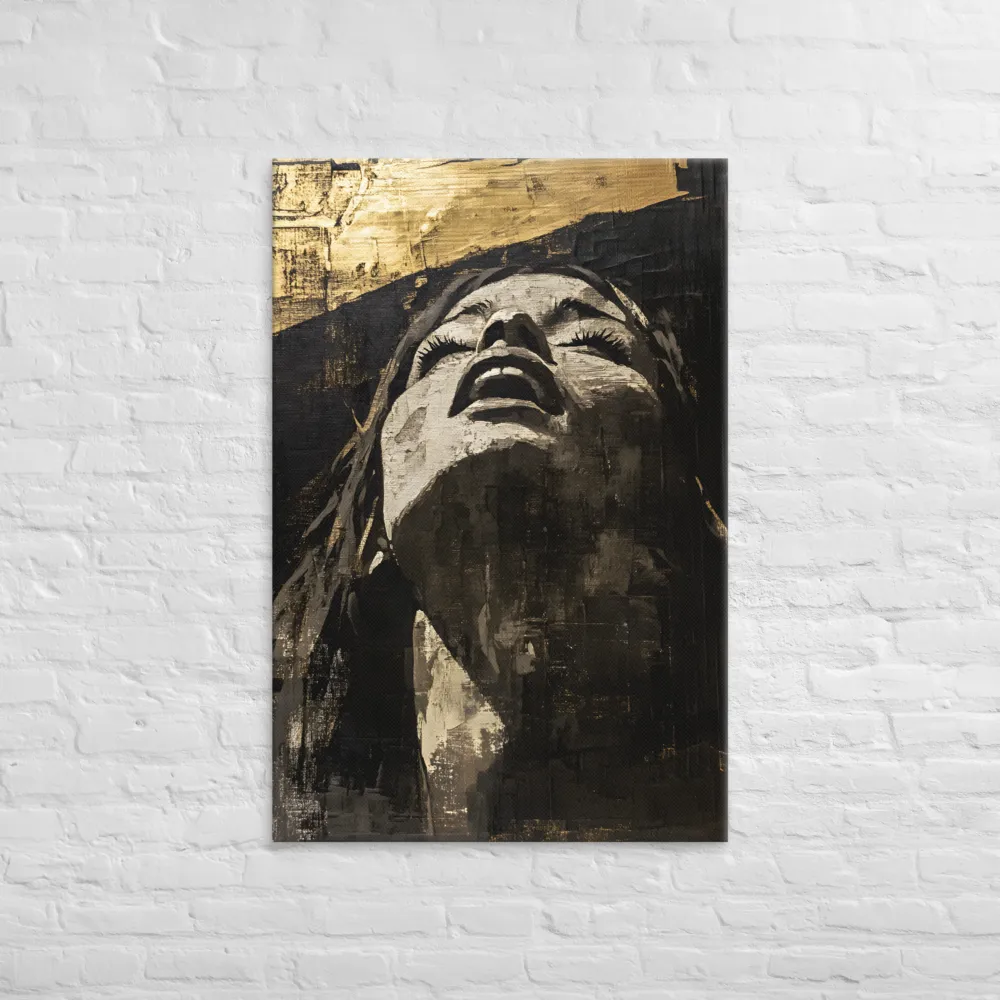 Transcendence in Gold | Canvas | 32″×48″