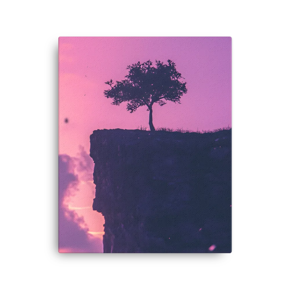 Solitude on the Edge | Thin Canvas | 16″×20″