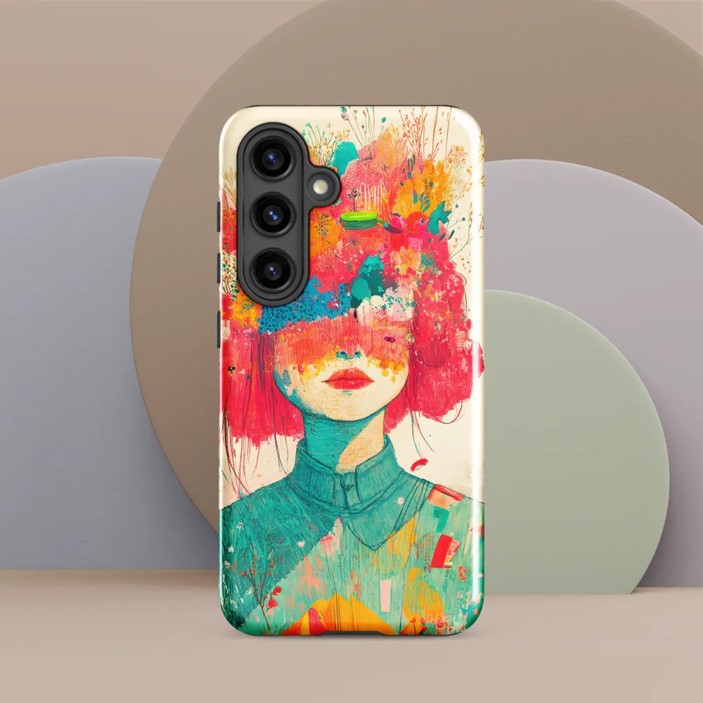 Whimsical Floral Portrait