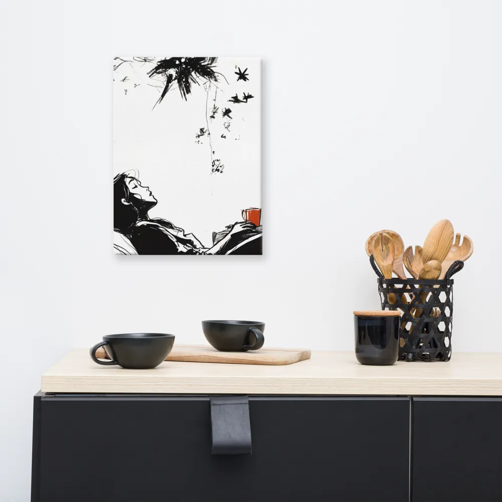 Contemplative Serenity | Canvas | 12″×16″