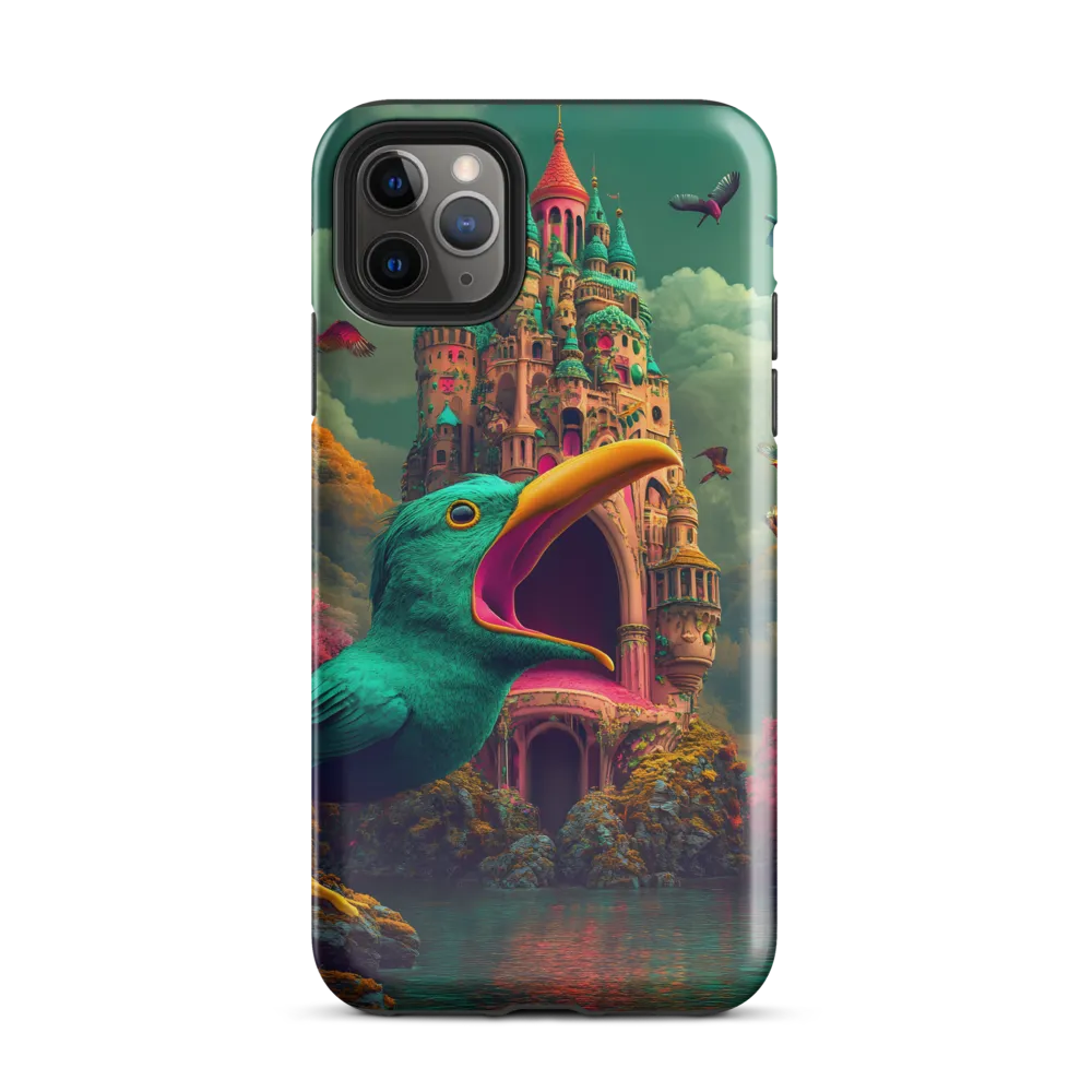 The Enchanted Castle and the Chattering Bird | Phone Case |  11 Pro Max | Tough Case | Glossy