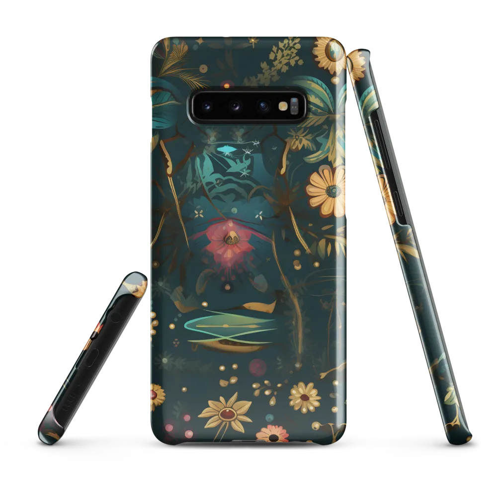 Whimsical Insect Symphony | Phone Case |  S10 Plus | Snap Case | Glossy