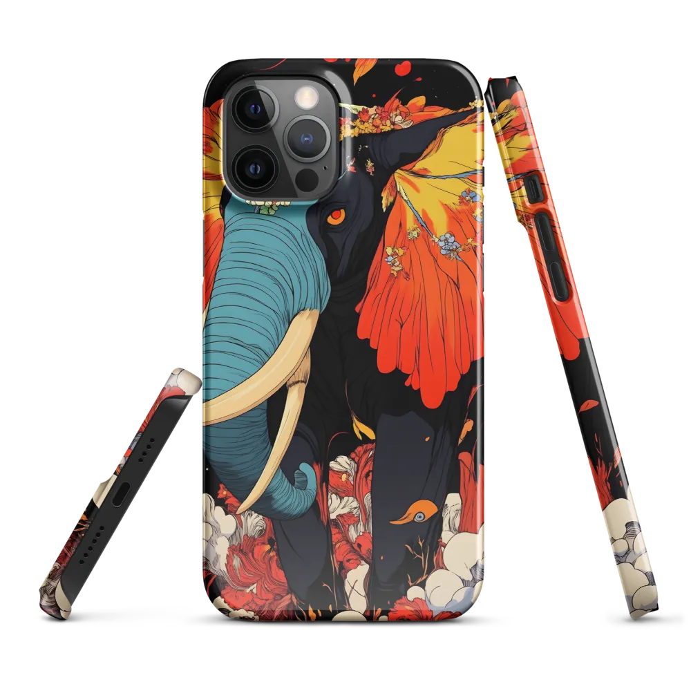 Majesty of the Floral Elephant | Phone Case |  12 Pro Max | Snap Case | Glossy