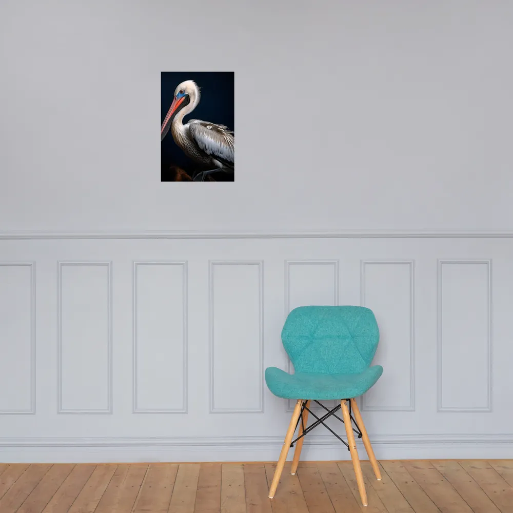 Majestic Pelican Portrait