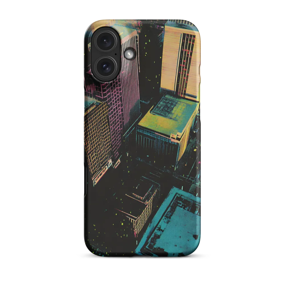 Neon Dreams: A City from Above