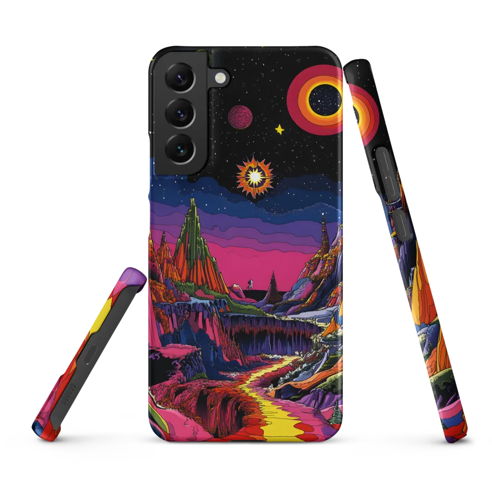 Galactic Wonders: A Journey Through an Alien Landscape
