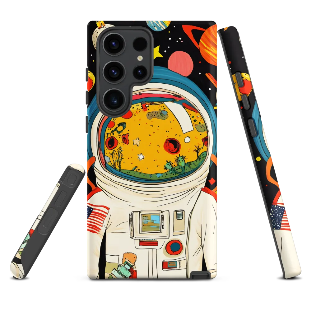 Cosmic Curiosity: Journey Within the Helmet