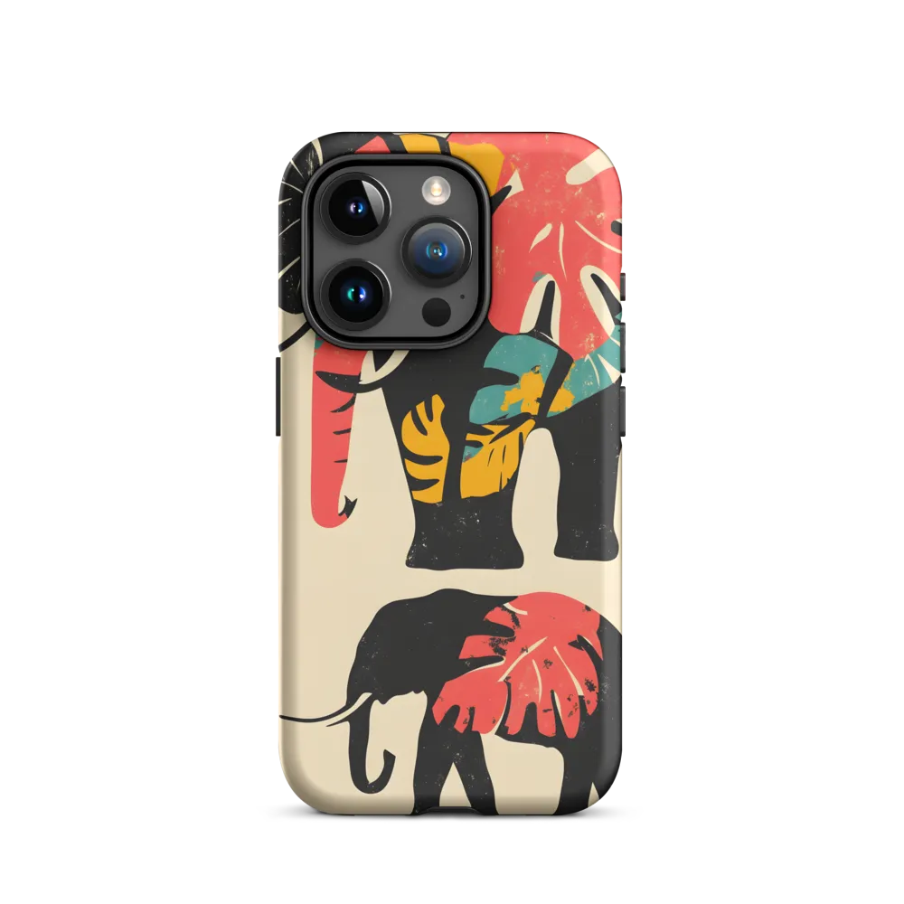 Tropical Elegance: The Elephant's Dance