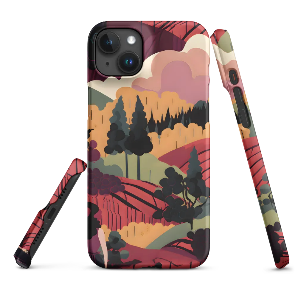 Harmony of Grapes and Life | Phone Case |  15 Plus | Snap Case | Matte