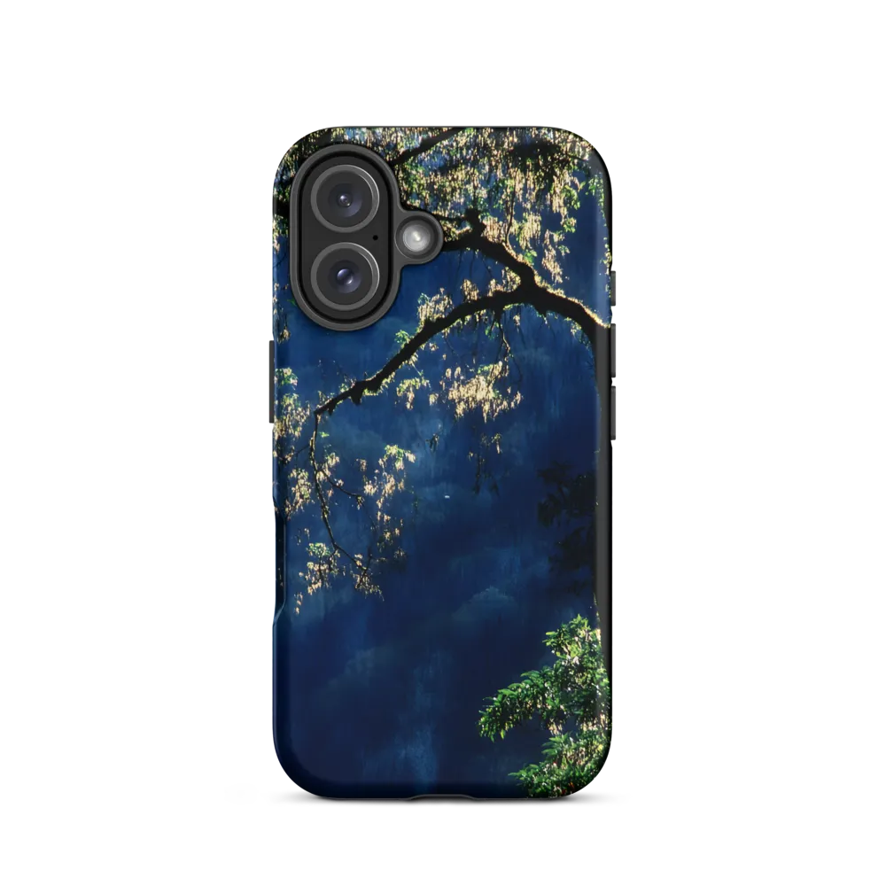 Whispers of Nature: The Silhouette of Serenity | Phone Case