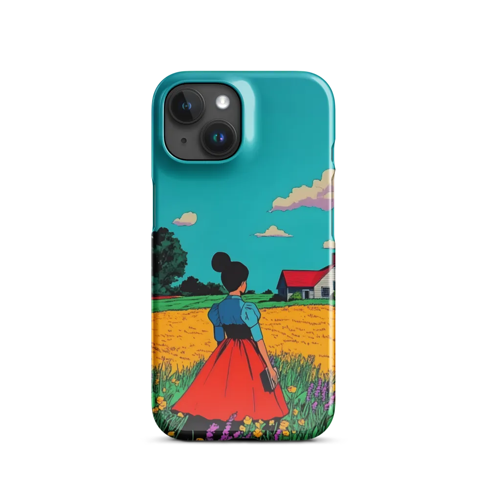 Whispers of a Sunlit Meadow | Phone Case |  15 | Snap Case | Glossy